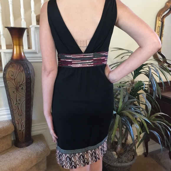Missoni Black Dress with Multicolor Accents - Picture 3 of 4